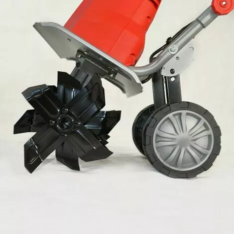 Hecht Jardin 745 Motobineuse Electrique 1500W 400mm 6 Fraises : 24 Lames 4 Hecht Jardin 745 Motobineuse Electrique 1500W 400mm 6 Fraises : 24 Lames – Image 4