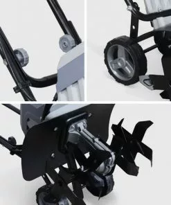 VOLTR - Motobineuse électrique 1400W - 6 Fraises Et Largeur De Travail De 40cm, Culture De La Terre, Motoculteur Potager -Promos Motobineuse et accessoire Boutique 11485468 4