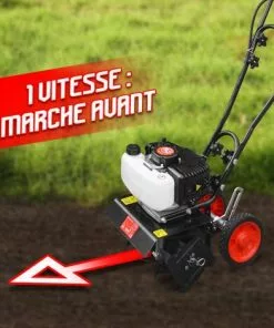 ELEM GARDEN TECHNIC Microbineuse Thermique 51.7CC 25cm - 4 Fraises -Promos Motobineuse et accessoire Boutique 12046684 4