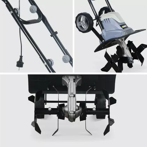 Motobineuse électrique VOLTR 1000W. Puissante Avec 4 Fraises Et Largeur De Travail De 36cm 4 Motobineuse électrique VOLTR 1000W. Puissante Avec 4 Fraises Et Largeur De Travail De 36cm – Image 4