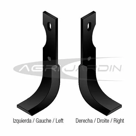 RIBAS COUTEAU DE FRAISE MOTOCULTEUR AGRIA, PIVA, GRILLO Gauche 3 RIBAS COUTEAU DE FRAISE MOTOCULTEUR AGRIA, PIVA, GRILLO Gauche – Image 3