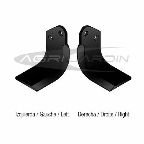 RIBAS COUTEAU DE FRAISE POUR ROTAVATOR AGRIA/PASQUALI/ LANDER/JSC Gauche 3 RIBAS COUTEAU DE FRAISE POUR ROTAVATOR AGRIA/PASQUALI/ LANDER/JSC Gauche – Image 3