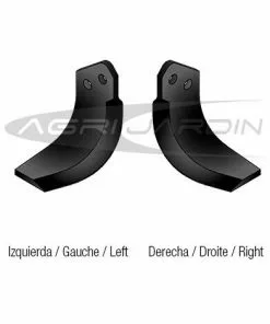 RIBAS COUTEAU DE FRAISE POUR ROTAVATOR AGRIA, FERRARI, SEP, ALFA Gauche -Promos Motobineuse et accessoire Boutique 19186708 3