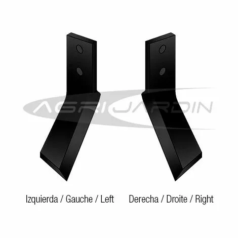 RIBAS COUTEAU DE FRAISE POUR ROTAVATOR AGRIC, JOPER, FALC,JSC Gauche 3 RIBAS COUTEAU DE FRAISE POUR ROTAVATOR AGRIC, JOPER, FALC,JSC Gauche – Image 3