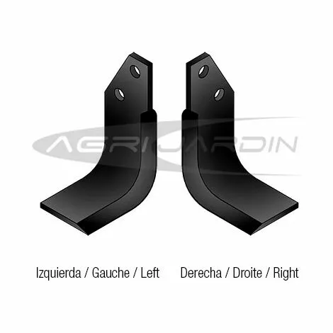 RIBAS COUTEAU DE FRAISE POUR ROTAVATOR HERCULANO LR / L Gauche 3 RIBAS COUTEAU DE FRAISE POUR ROTAVATOR HERCULANO LR / L Gauche – Image 3