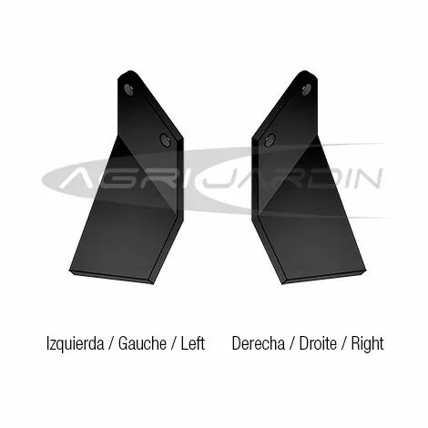 RIBAS COUTEAU DE FRAISE POUR ROTAVATOR AGRATOR Gauche 3 RIBAS COUTEAU DE FRAISE POUR ROTAVATOR AGRATOR Gauche – Image 3