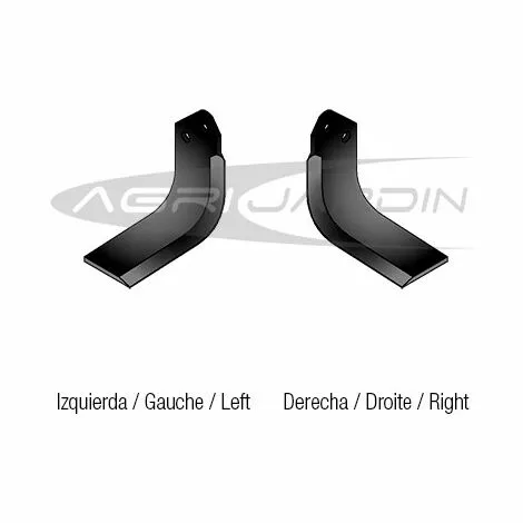 RIBAS COUTEAU DE FRAISE POUR ROTAVATOR HERCULANO STC, CANTARELO Gauche 3 RIBAS COUTEAU DE FRAISE POUR ROTAVATOR HERCULANO STC, CANTARELO Gauche – Image 3