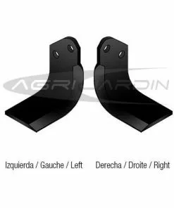 RIBAS COUTEAU DE FRAISE POUR ROTAVATOR PASQUALI 913 Gauche -Promos Motobineuse et accessoire Boutique 30685746 3