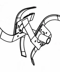 Fraise Départ Double Gauche Motobineuse Pubert / Staub