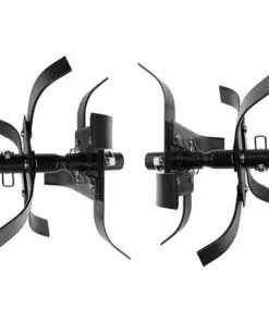 PUBERT Paire De Fraises Motobineuse Double Couronnes Universel