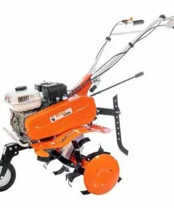 Motobineuse Thermique 7 Cv 6 Fraises Vitesses 2AV -1AR Roues Agraires Et Métalliques Charrue Ruris DAC 7000K - Orange -Promos Motobineuse et accessoire Boutique 6779947 3