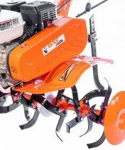 Motobineuse Thermique 7 Cv 6 Fraises Vitesses 2AV -1AR Roues Agraires Et Métalliques Charrue Ruris DAC 7000K - Orange -Promos Motobineuse et accessoire Boutique 6779947 5